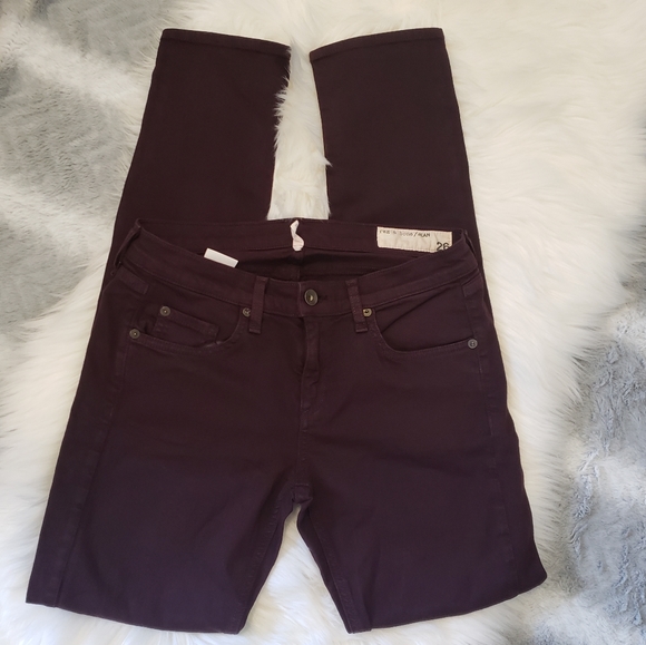 Rag & Bone The Dre In Aged  Straight Jeans… - Picture 3 of 7